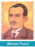 Mariano Ponce was born in Baliuag, Bulacan, on March 22, 1863, the eldest of the seven children of Mariano Ponce and Maria Collantes de los Santos. He had his early schooling in his home town and finished his secondary education in the private school of Juan Evangelista, Hugo Ilagan and Escolastico Salandanan in Manila.

Afterwards, he enrolled at the college of San Juan de Letran where he obtained his Bachiller en Artes in 1885. Then he transferred to the Sto Tomas University to study medicine. In 1887, he left for Europe and registered at the Central University of Madrid, where he finished his medical degree in 1889.

He joined Jose Rizal, Marcelo H. del Pilar, Lopez Jaena, and other patriots in the crusade for the needed Philippine reforms. He assisted Lopez Jaena in founding La Solaridad in Barcelona on February 12, 1889. He headed the Literary Section of the Asociacion Hispano-Filipina, a society of Liberal Spaniards and Filipinos, founded to help the Propaganda Movement, of which he was elected Secretary. As managing editor, he wrote regularly for La Solidaridad on history, politics, sociology and travel under various pseudonyms, some of which were Naning, Kalipulako, and Tigbalang.

When the revolution broke out in 1896, he was imprisoned in Barcelona for 48 hours on suspicion of having connections with the uprising. In 1898, Aguinaldo appointed him as diplomatic representative of the First Republic to Japan where he met his Japanese wife, Okiyo Udanwara. While enrooted to China to visit his old friend, Dr. Sun Yat-Sen, whose biography he published in 1914, he died in the Civil Hospital in Hong Kong, on May 23, 1918. His remains are now in the Cementerio del Norte, Manila.