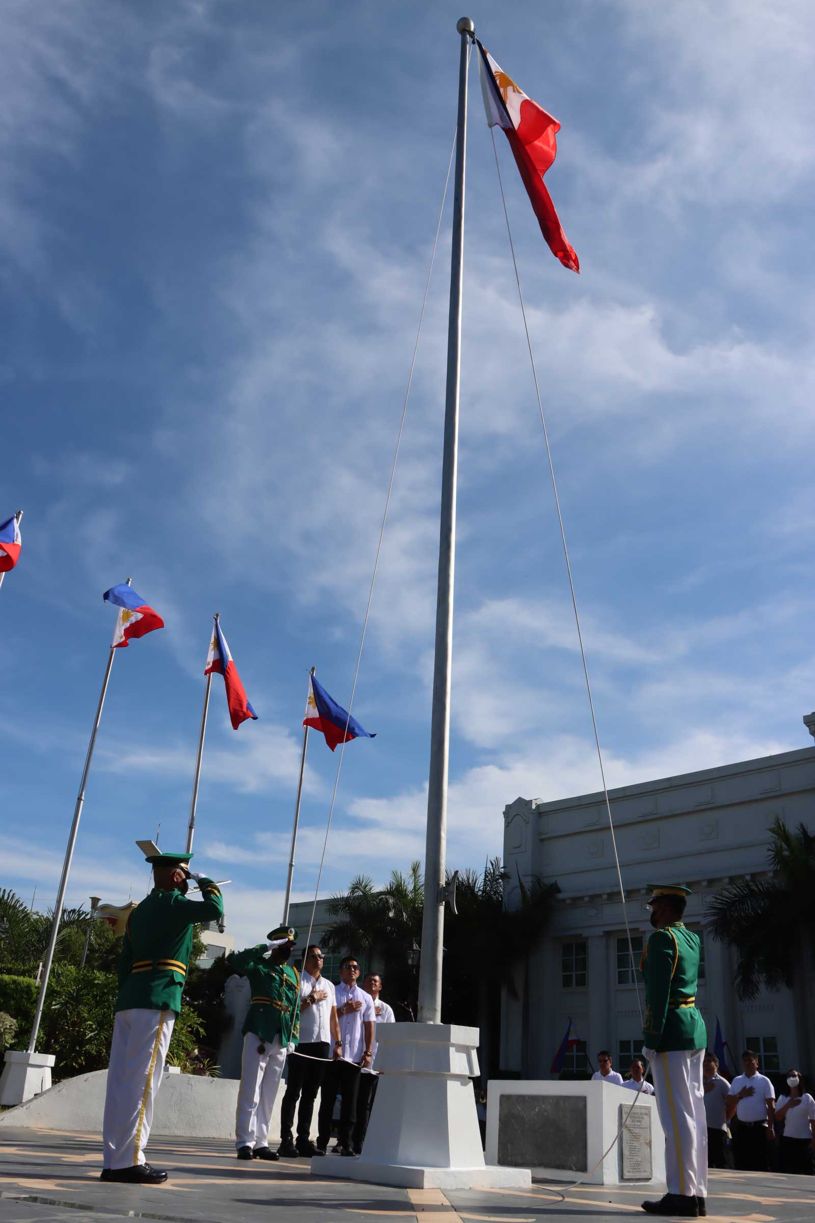 “we Must Always Stand Guard To Defend The Dignity Respect And Reverence To The Philippine Flag